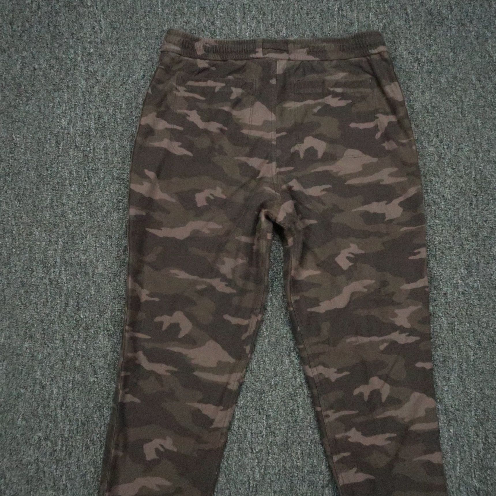 Athleta ATHLETA Jogger Pants Womens Size 4 Green Camo Stretch Tapered Activewear Size 27" / US 4 / IT 40 - 4 Thumbnail