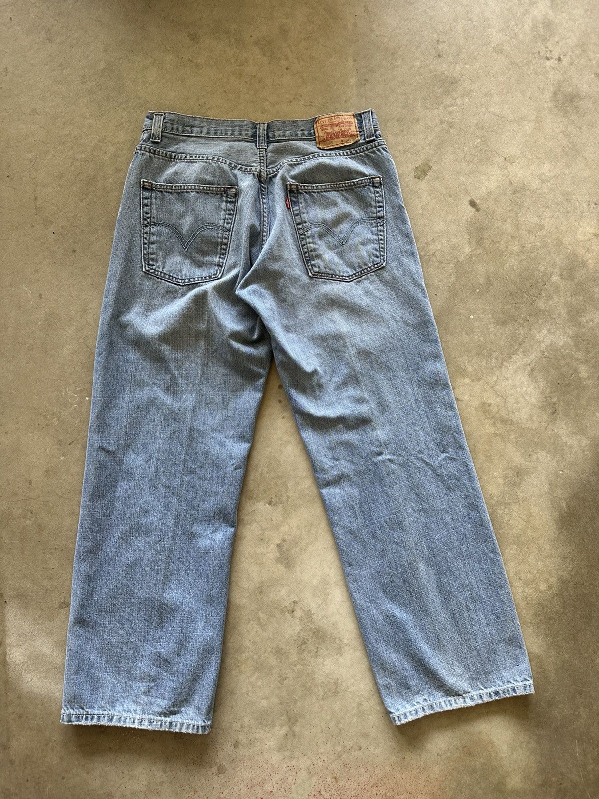 Levi's Vintage Levi’s 569 Loose Straight Wide leg Size US 34 / EU 50 - 3 Thumbnail