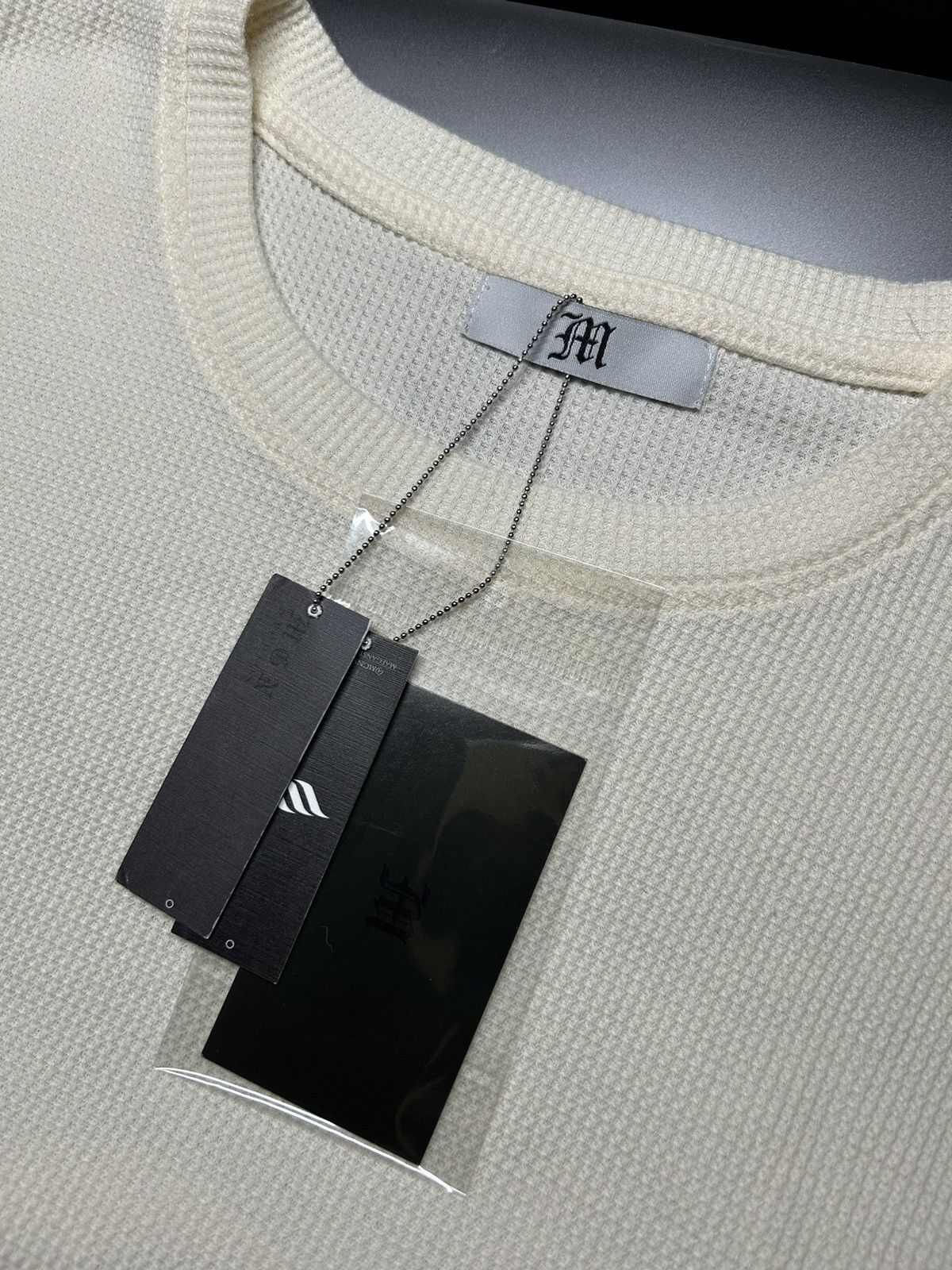 Japanese Brand Waffle knit tank Size US XS / EU 42 / 0 - 2 Thumbnail