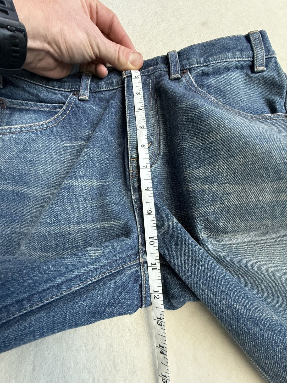 Celine SS24 Grail Celine Marco Union wash Kendrick flares jeans Size US 27 - 13 Thumbnail