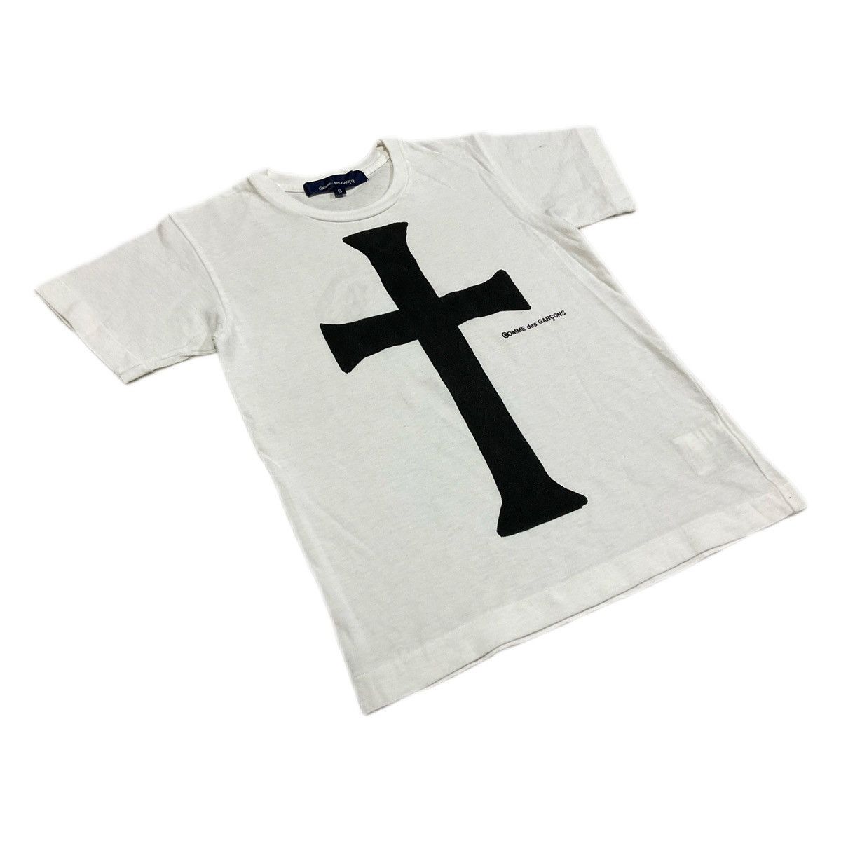 Comme des Garcons × Comme des Garcons Homme × Comme des Garcons SHIRT 🔥Rare Archived Ad1992 Comme Des Garcons Kids Cross Shirt Size US XXS / EU 40 - 3 Thumbnail