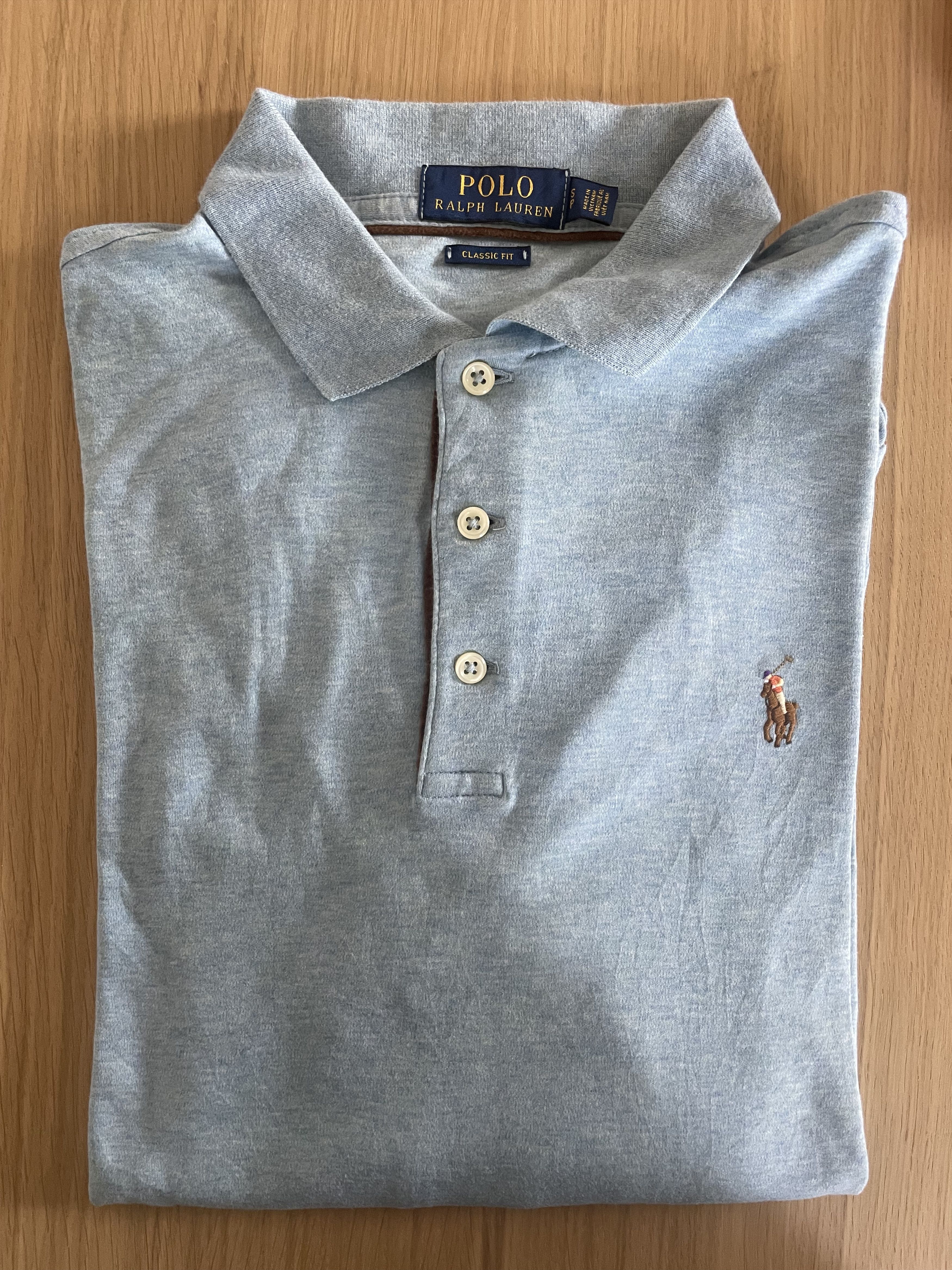 Polo Ralph Lauren Polo Ralph Lauren Poloshirt Longsleeve Size US S / EU 44-46 / 1 - 1 Thumbnail