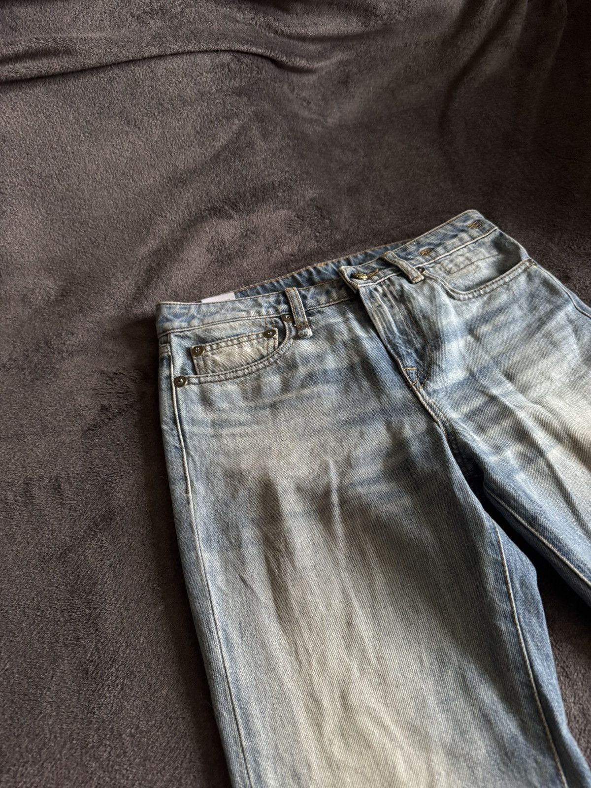 R13 R13 Kick Fit Long Denim Jeans Size 25" / US 0 / IT 36 - 2 Thumbnail
