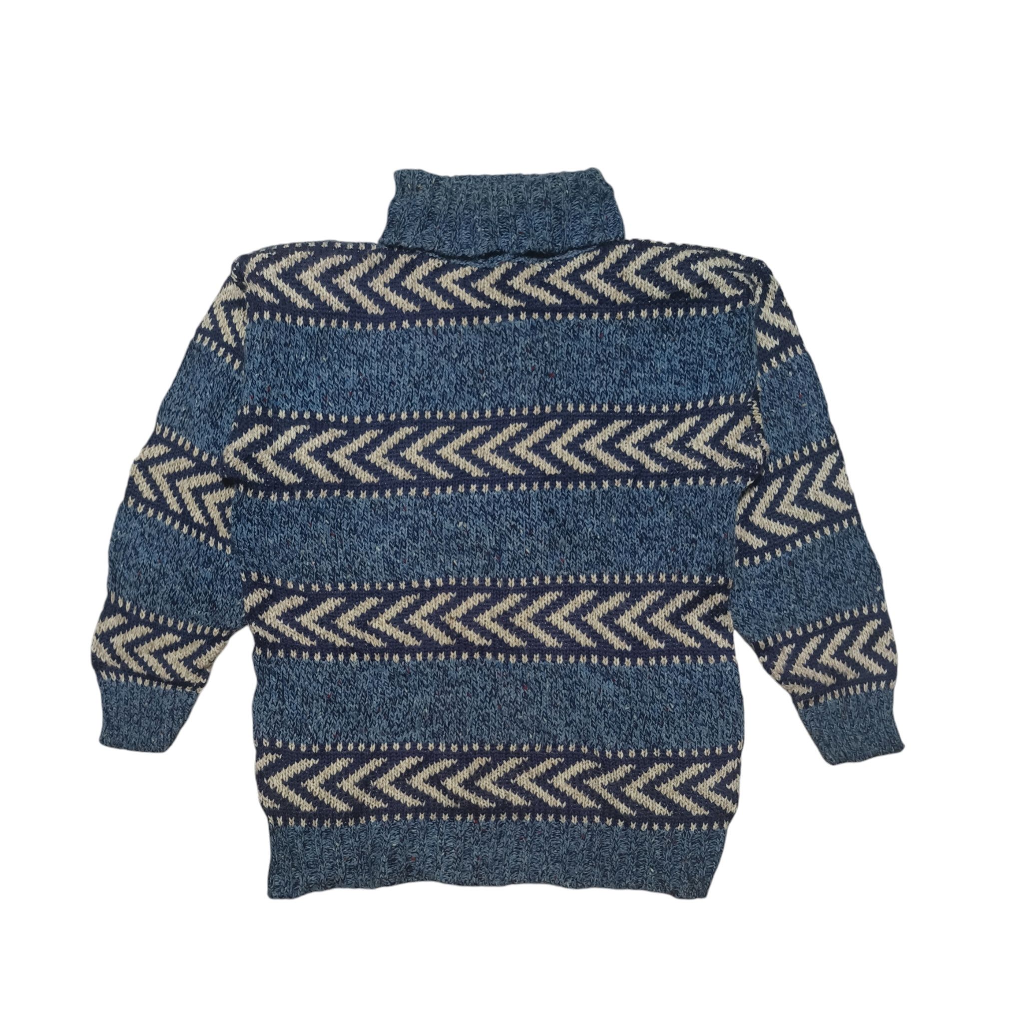 Other Vintage STUDIO MICHELLE STUART Women's Abstract Knit Sweater Size M / US 6-8 / IT 42-44 - 1 Thumbnail