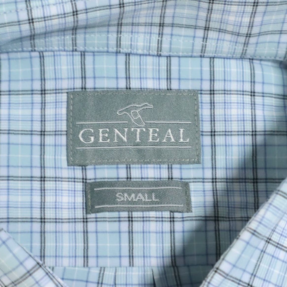 Canali Genteal Powell Litetec High Stretch Nylon Gingham Long Sleeve Button Down Shirt Canal Men's S Size US S / EU 44-46 / 1 - 5 Thumbnail