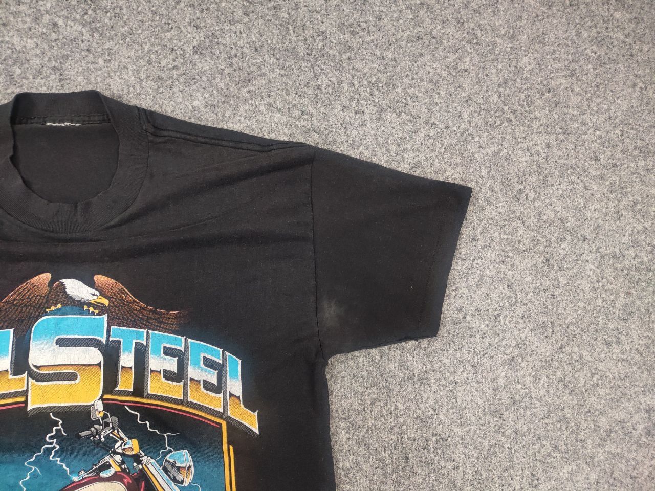 Harley Davidson 80's Harley-Davidson Real Steel Heritage Softail T-shirt Tee Size US M / EU 48-50 / 2 - 7 Thumbnail