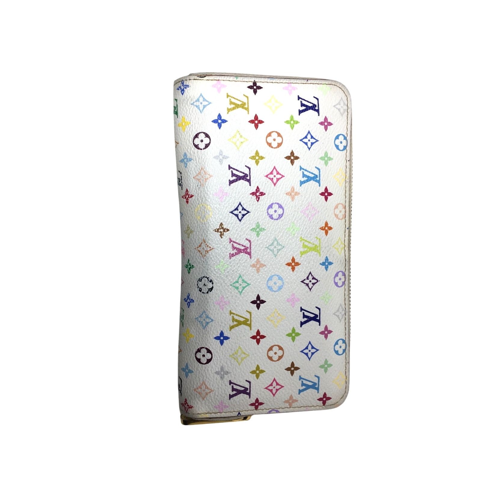 Louis Vuitton Murakami Monogram International Wallet White