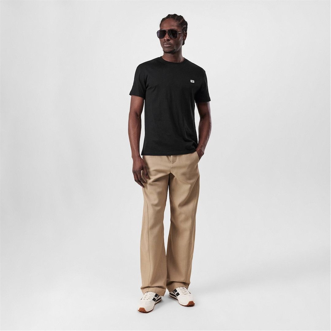 Valentino o1g2r1mq0526 Vlogo Patch T-Shirt in Black Size US S / EU 44-46 / 1 - 6 Thumbnail