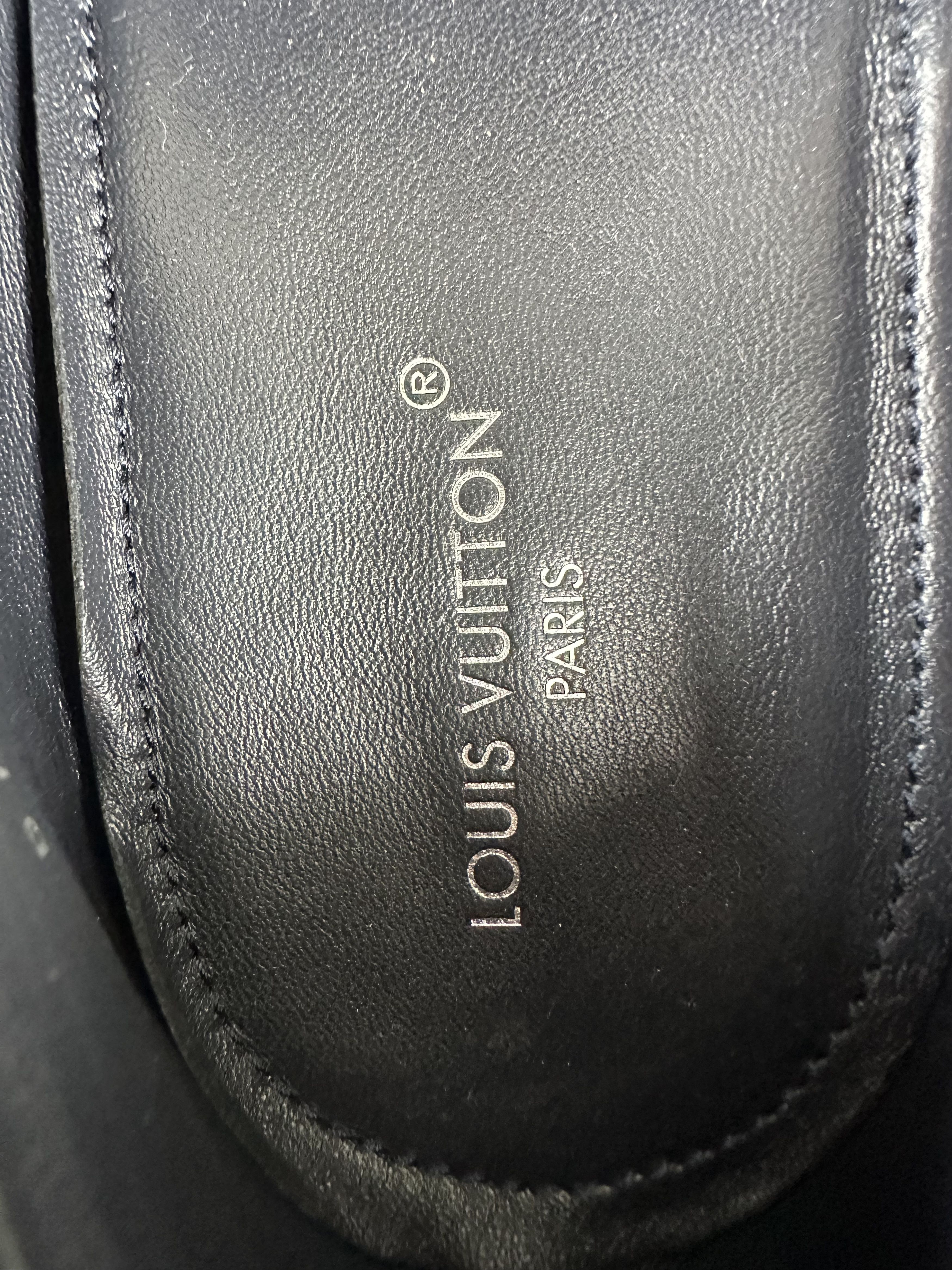 Louis Vuitton Louis Vuitton Navy Suede Estate Loafers Size US 11 / EU 44 - 5 Thumbnail