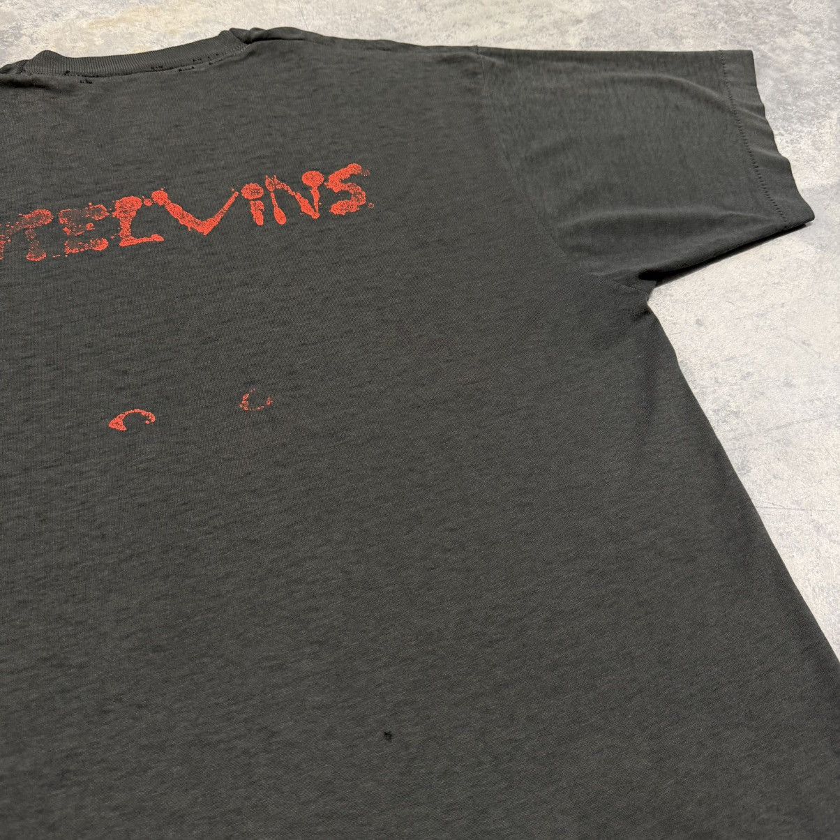 Vintage 90s Vintage Melvins Dracula Christopher Lee Band Tee Size US XL / EU 56 / 4 - 6 Thumbnail