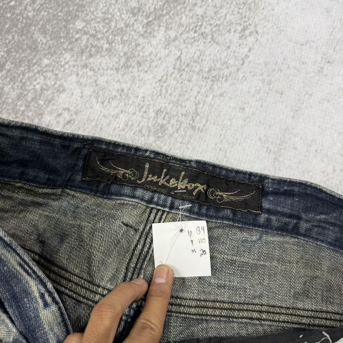 Japanese Brand 00s JUKEHOX sun faded light denim jeans blue Size US 31 - 7 Thumbnail