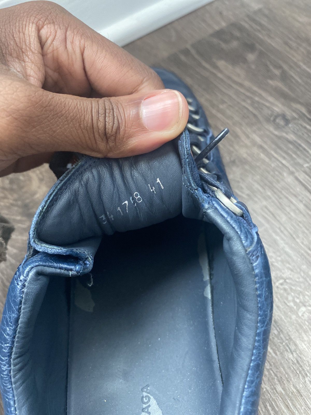 Balenciaga Balenciaga Arenas blue Size US 8 / EU 41 - 8 Thumbnail