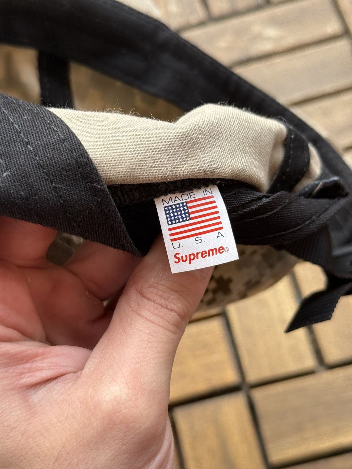 Supreme Supreme NYCO Twill Camp Cap - Digi Camo Tan (SS17) Size ONE SIZE - 5 Thumbnail