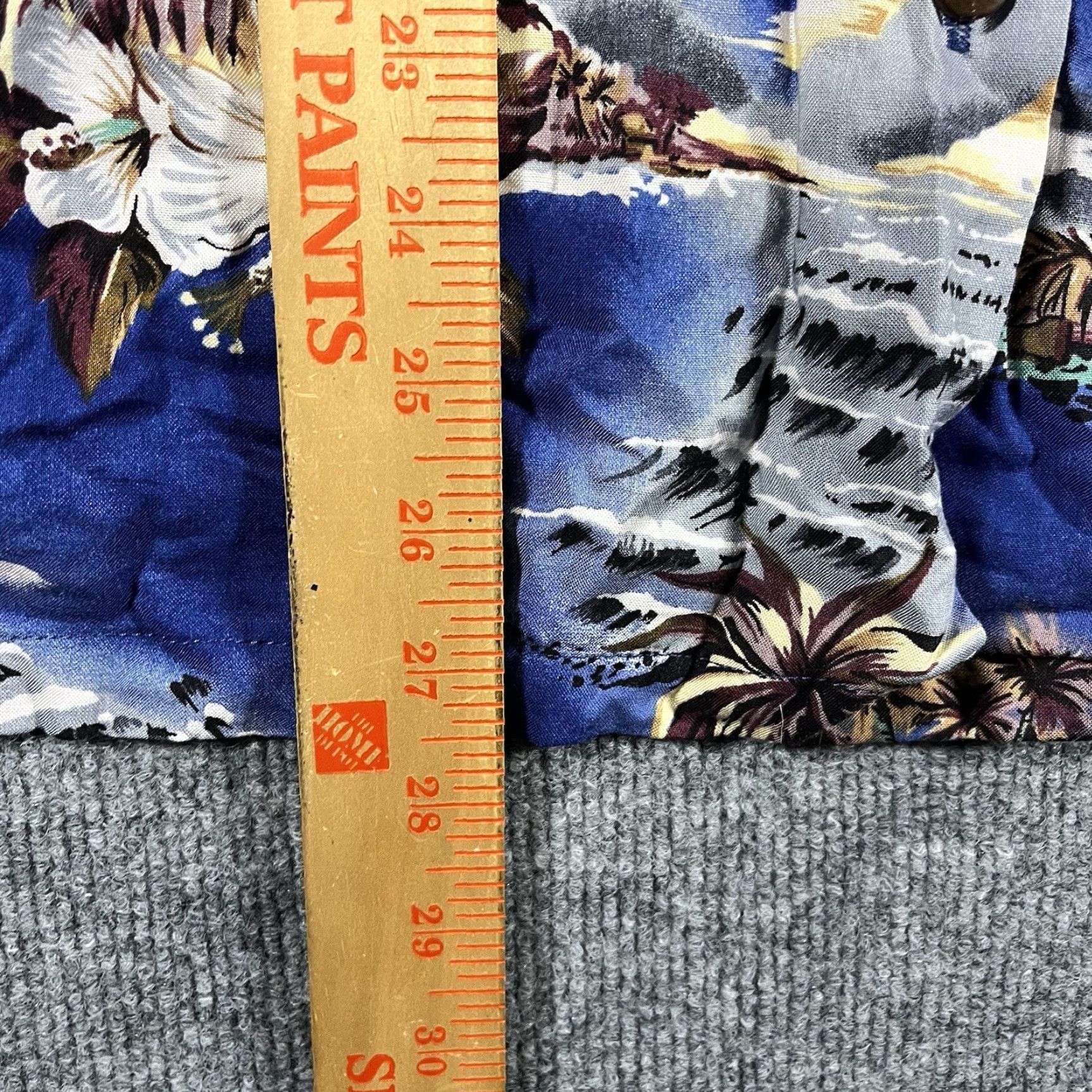 Hilo Hattie VINTAGE Hilo Hattie Shirt Blue Hawaiian Floral Button-Up Mens XL Regular Fit Size US XL / EU 56 / 4 - 5 Thumbnail