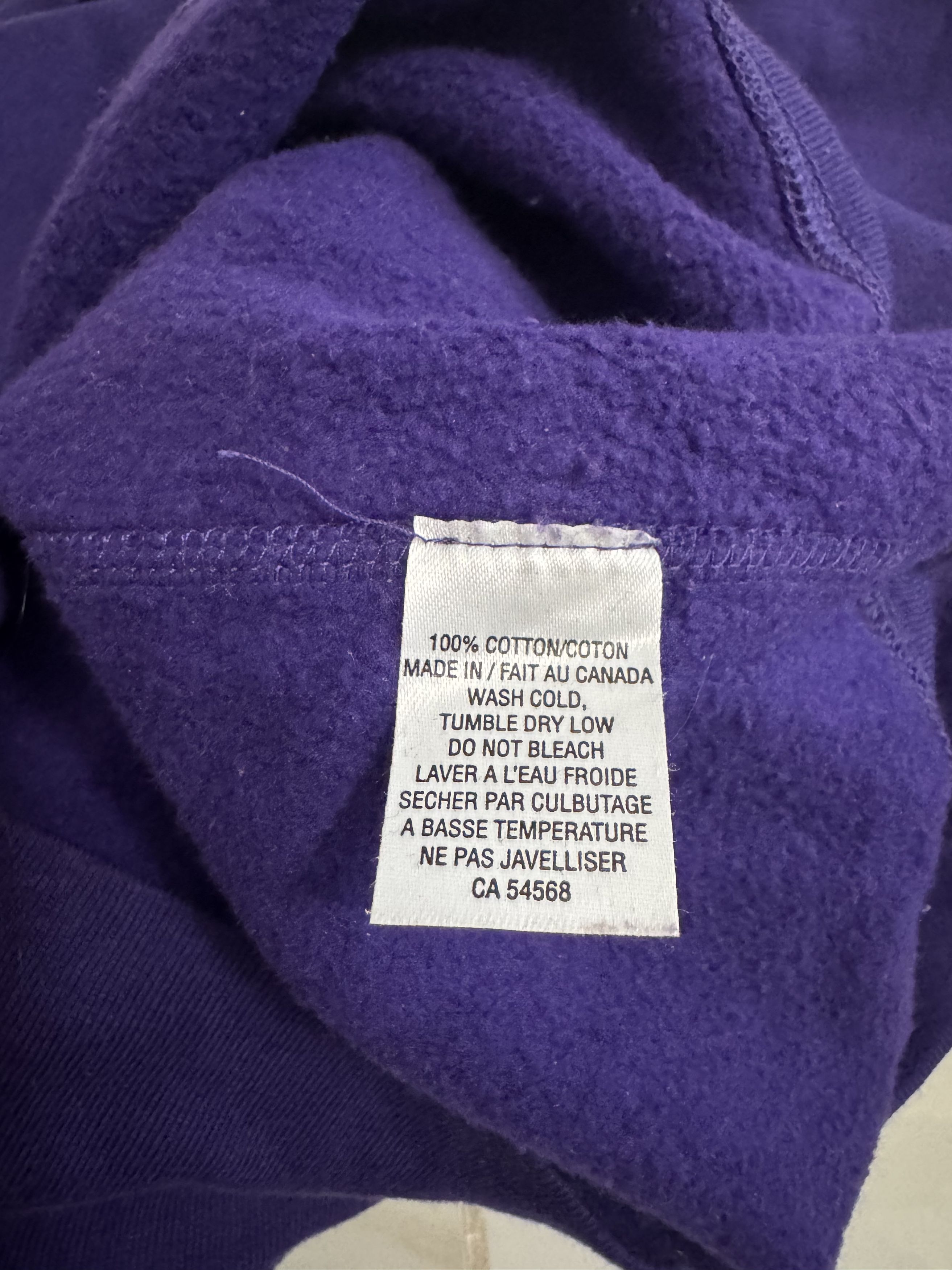 October's Very Own Purple Embroidered OVO Crewneck Sweater Size US S / EU 44-46 / 1 - 6 Thumbnail