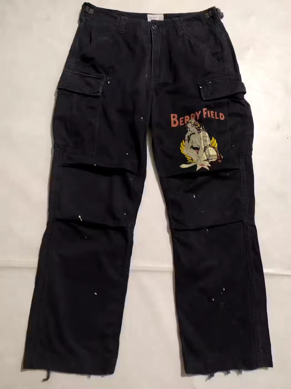 Avirex Avirex Cargo Military Berry Field Pants Size US 31 - 1 Thumbnail