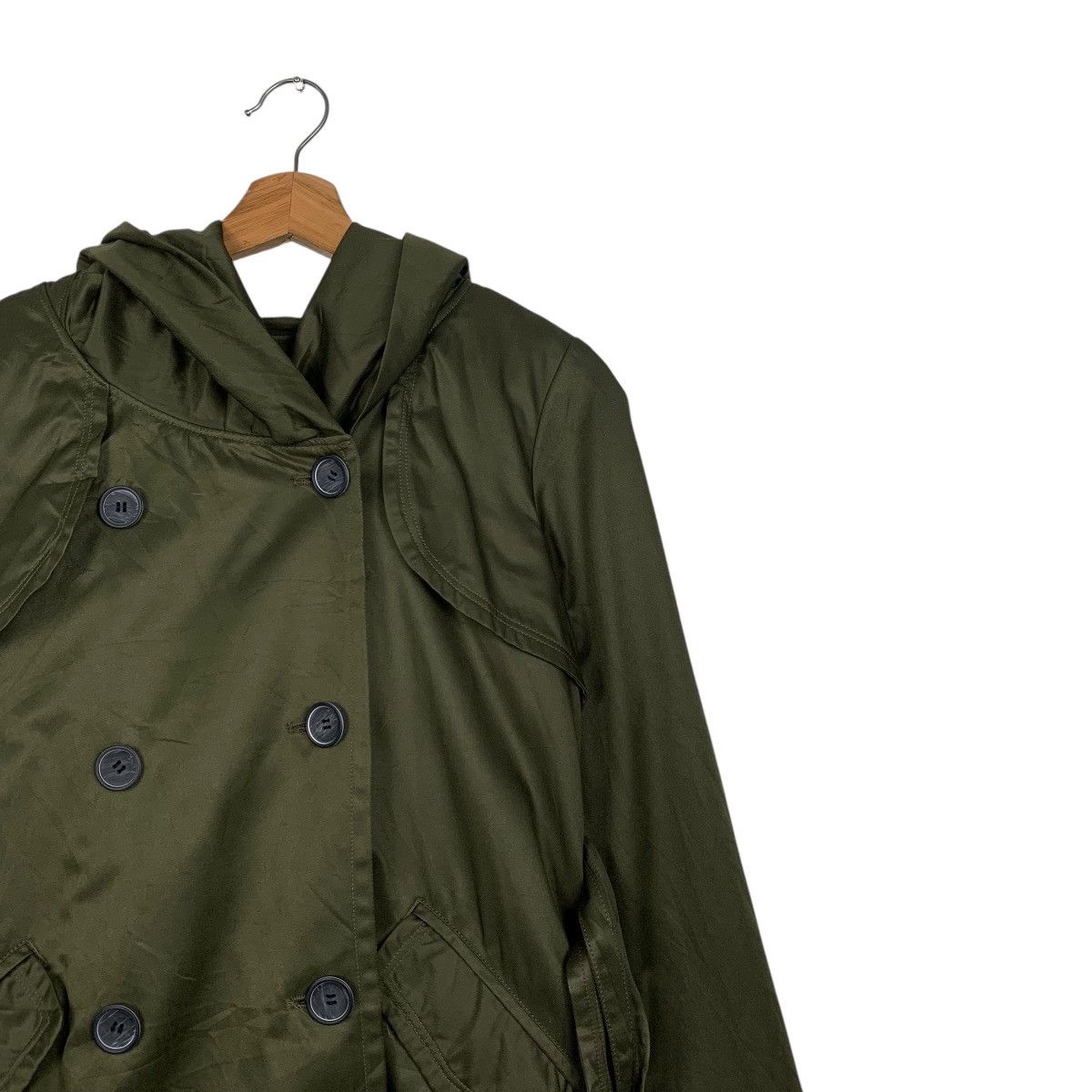 Japanese Brand Pool Studio Alivier Double Breasted Trenchcoat Size M / US 6-8 / IT 42-44 - 5 Thumbnail