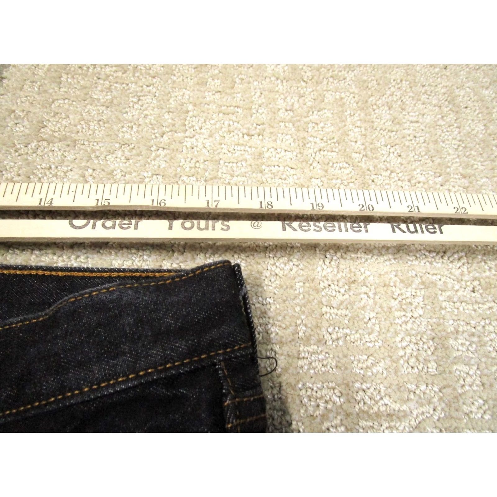 Levi's Levi's 501 Jeans Men 36x34 Black Button Fly Original Fit Pants Denim Casual Straight Regular Color Black Mens Size US 36 / EU 52 - 6 Thumbnail