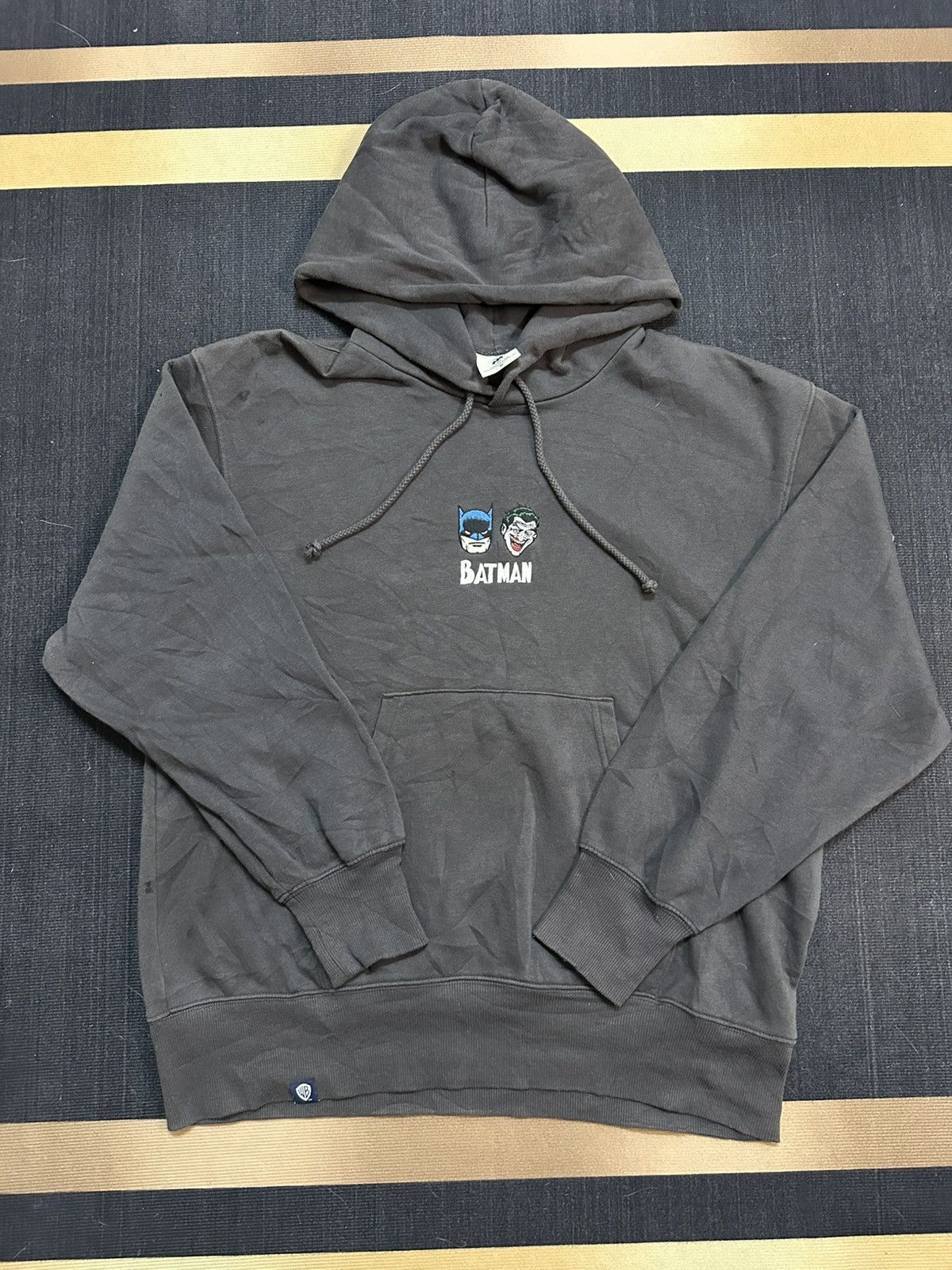 DC Comics × GU DC Batman x GU Pullover Hoodie Size US M / EU 48-50 / 2 - 1 Thumbnail