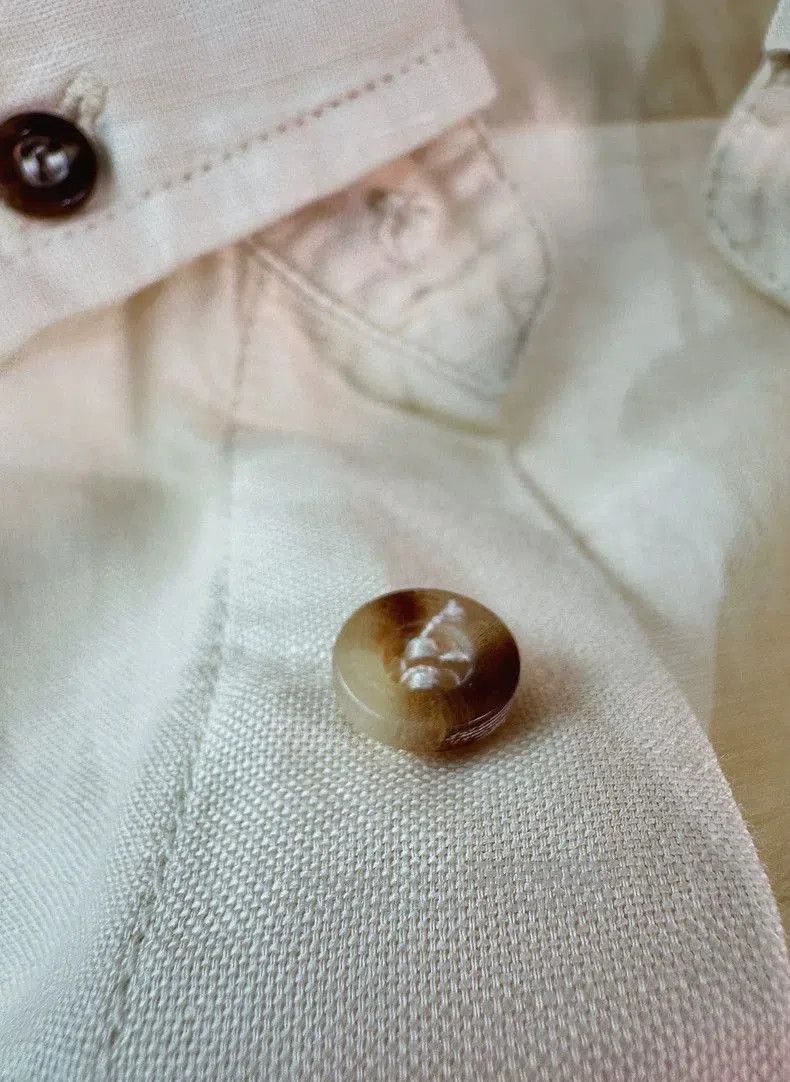 Brunello Cucinelli Brunello Cucinelli Linen Cotton Shirt. Size US XS / EU 42 / 0 - 5 Thumbnail