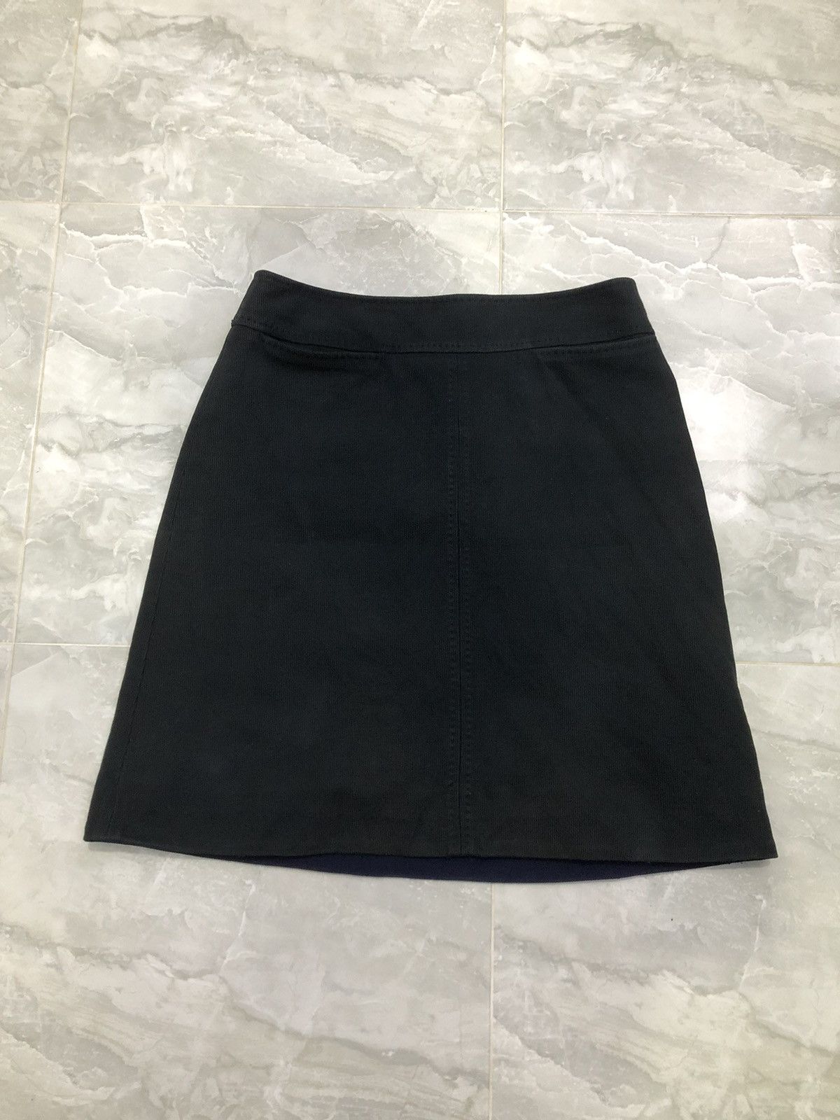Yohji Yamamoto Ined by Yohji Yamamoto Black Skirt Minimalist Size 27" / US 4 / IT 40 - 7 Thumbnail