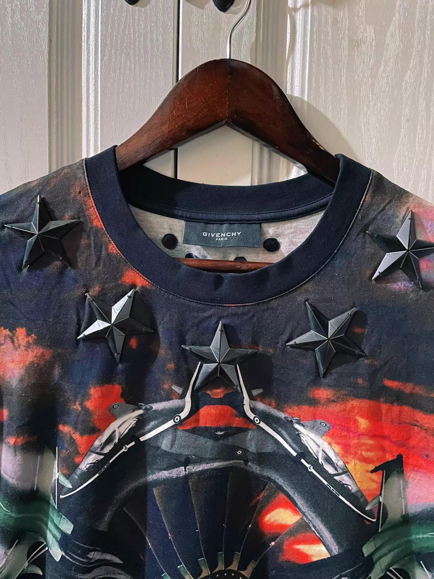 Givenchy Givenchy Rare 3D Star Print Short Sleeve Tee S Size US S / EU 44-46 / 1 - 4 Thumbnail