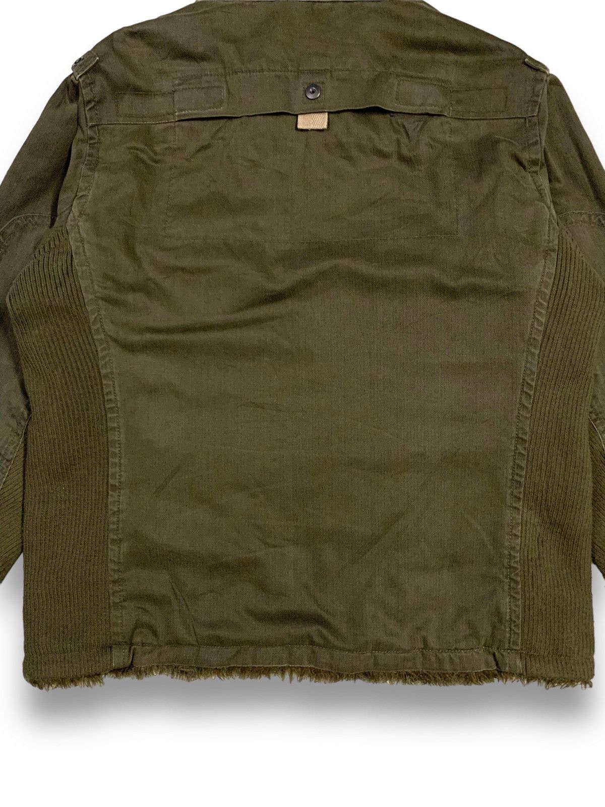14th Addiction Vintage Chevignon Canvas Sherpa Fur Lined Punk Style Jacket Size US L / EU 52-54 / 3 - 18 Thumbnail