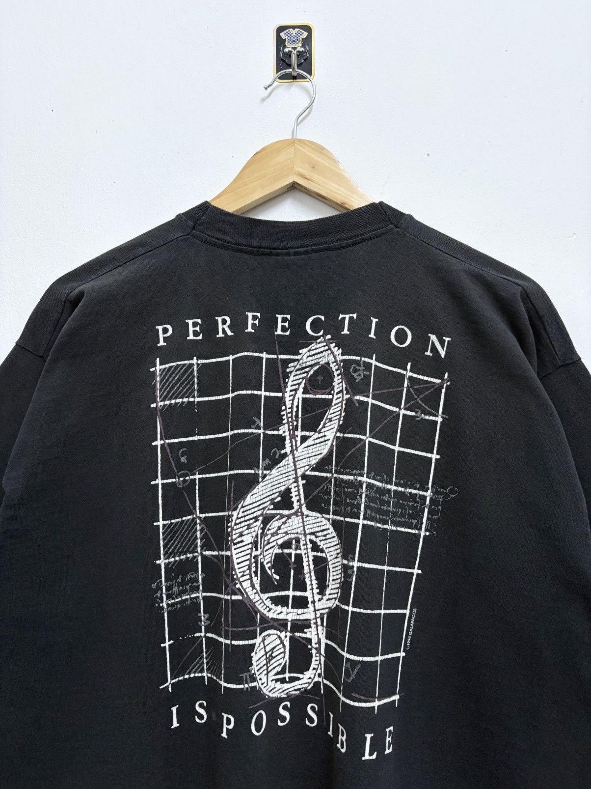 Vintage Vintage 90's PHS Music Department - Art by Galapagos T-Shirt Size US L / EU 52-54 / 3 - 3 Thumbnail