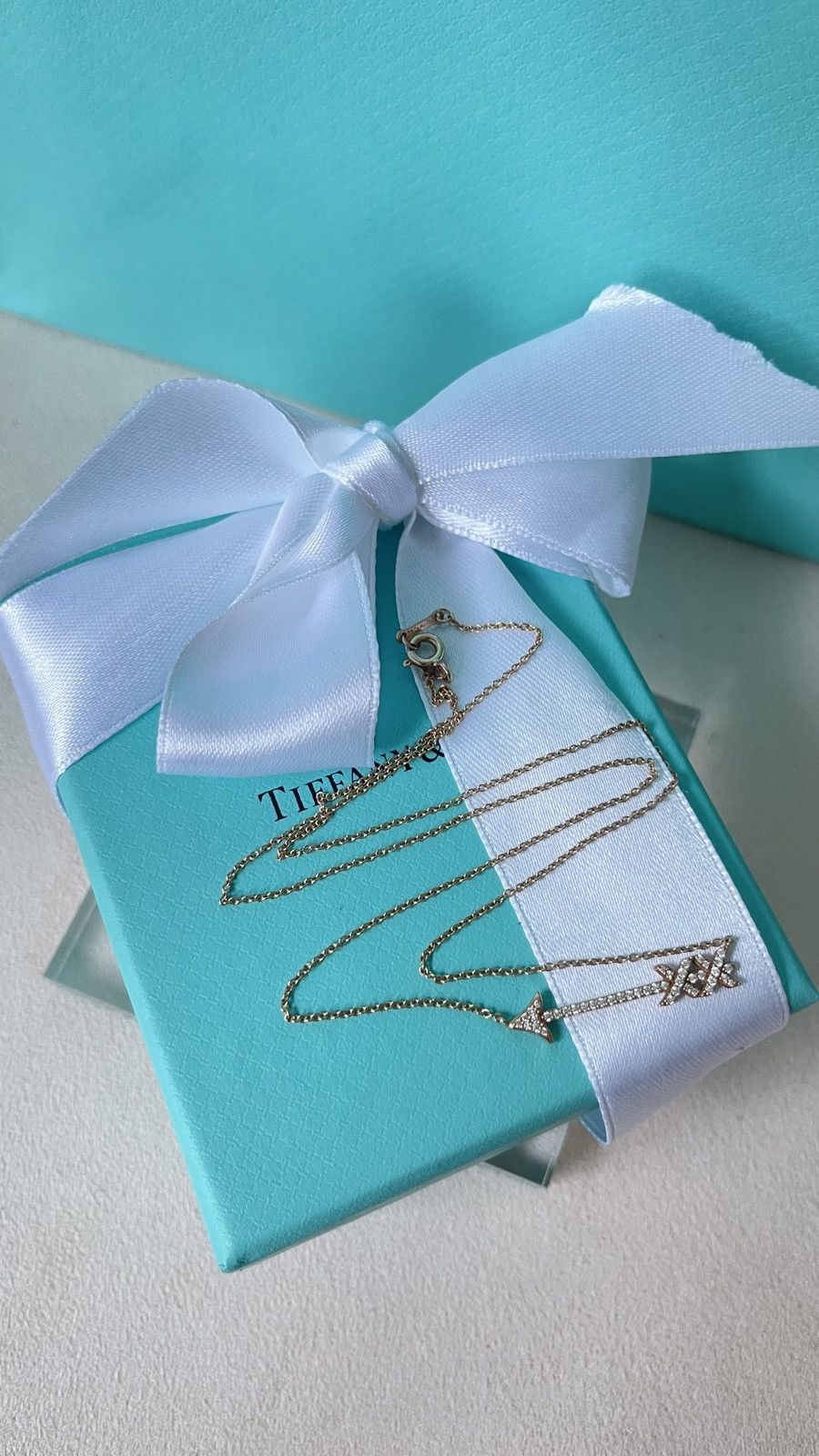 Tiffany & Co. Tiffany & Co Paloma Picasso RG Arrow Pendant 18” NEW $5,500 Size ONE SIZE - 11 Thumbnail