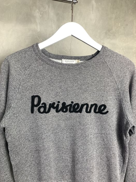 Maison kitsune best sale parisienne sweatshirt