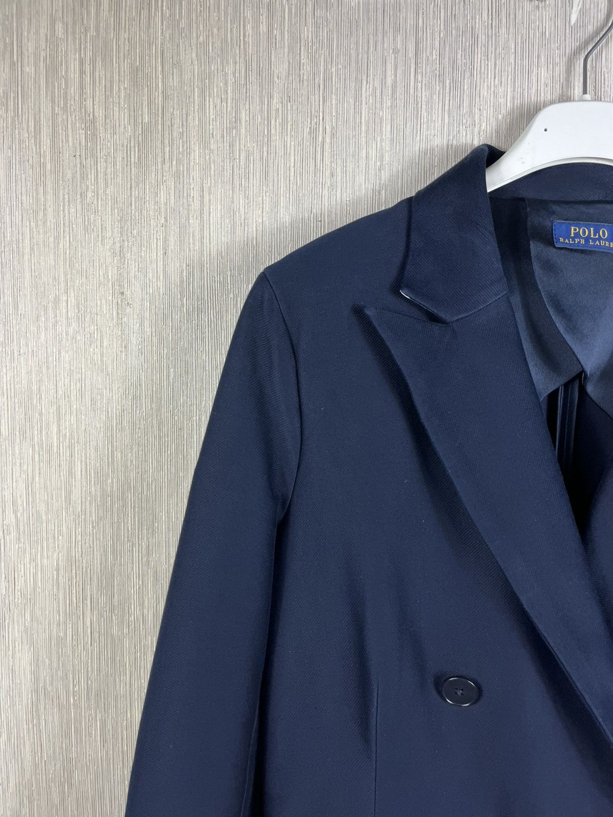 Polo Ralph Lauren × Ralph Lauren Polo Ralph Lauren cotton navy double-breasted blazer jacket Size L / US 10 / IT 46 - 5 Thumbnail