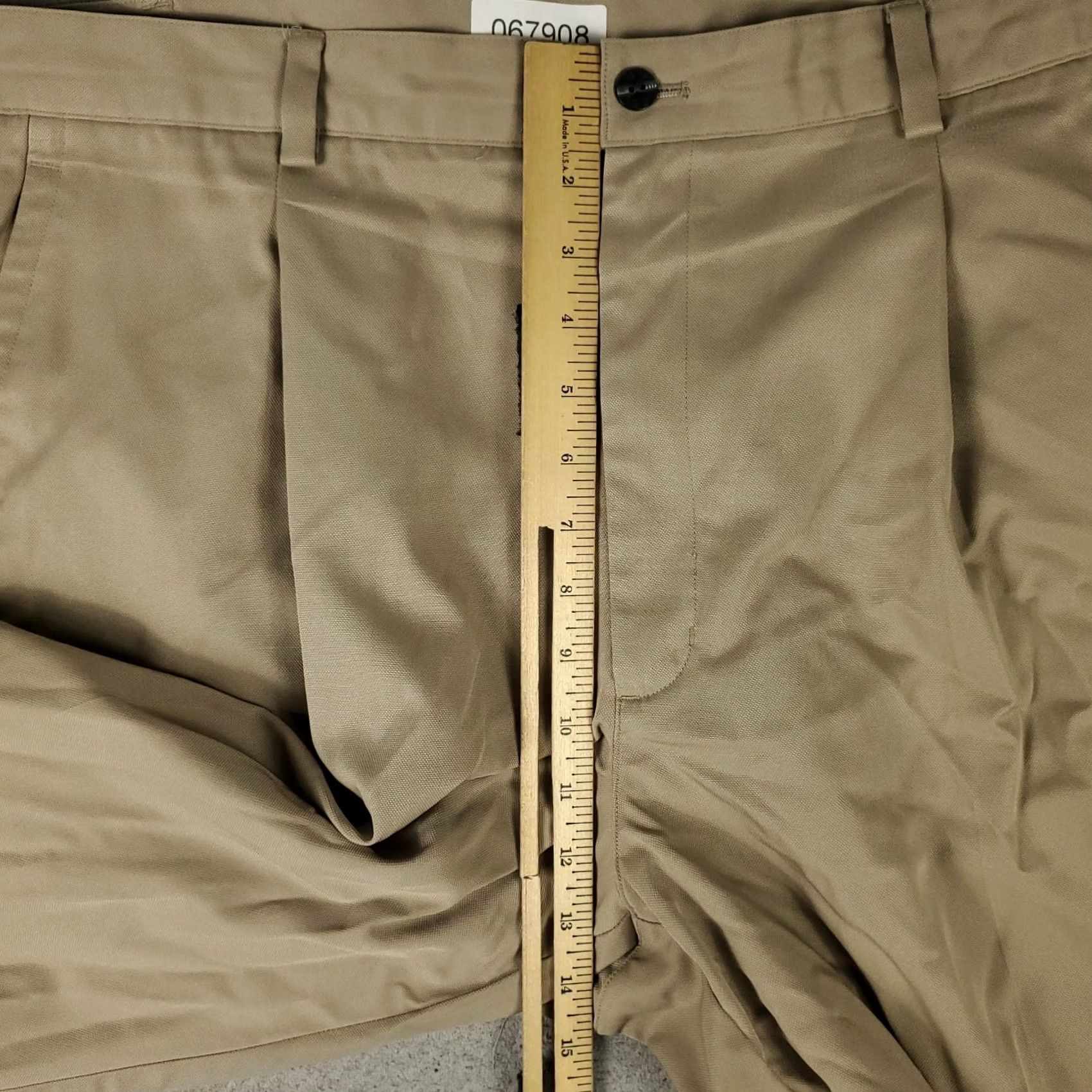 Nike Nike Pants Mens Regular 40x32 Beige Dri Fit Chino Trousers Pleated Front Zip Pockets Straight Leg Casual Bottoms Size US 40 / EU 56 - 5 Thumbnail