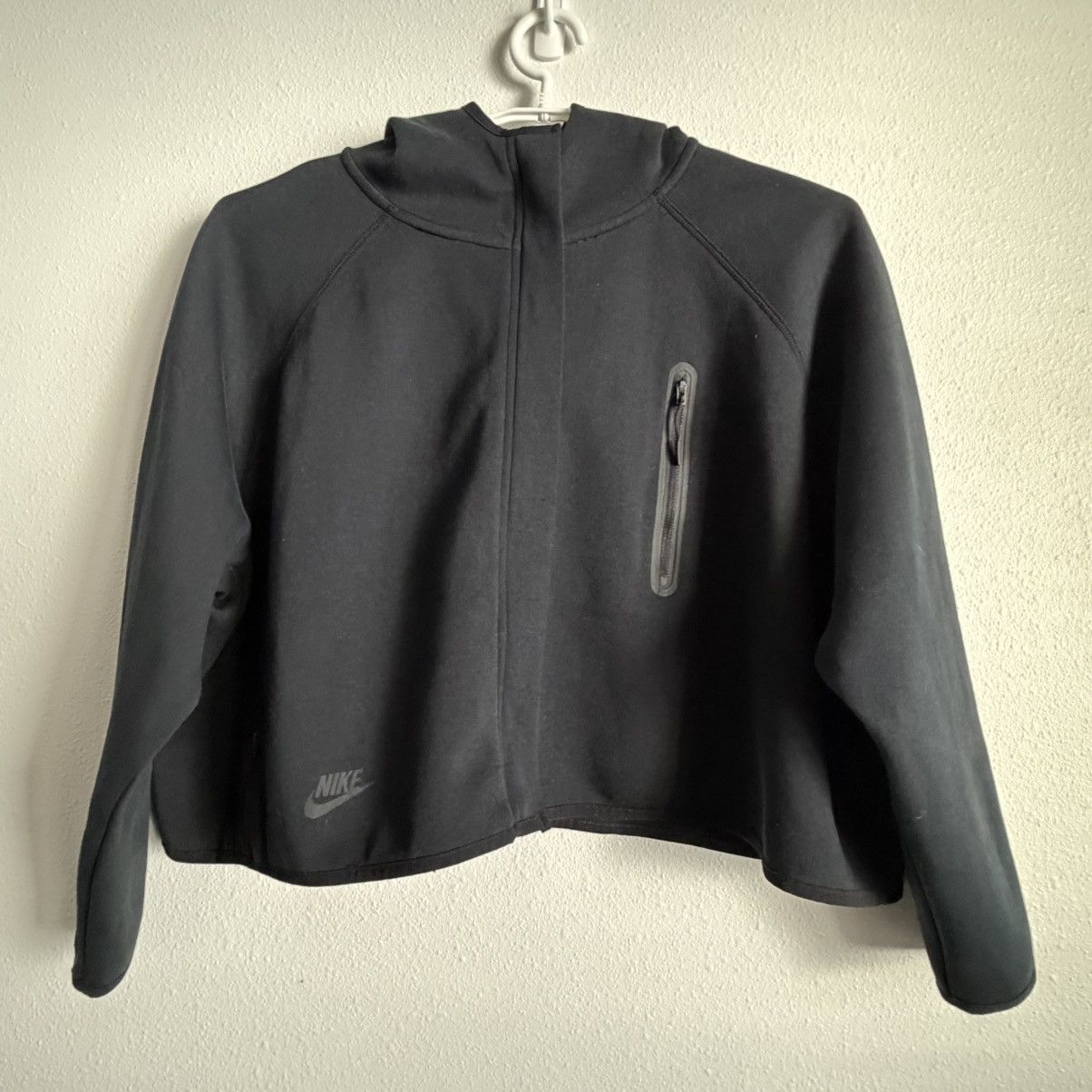 Nike Nike Sportswear Tech Fleece Cape Hoodie Women’s L Black Yoga Size L / US 10 / IT 46 - 1 Thumbnail