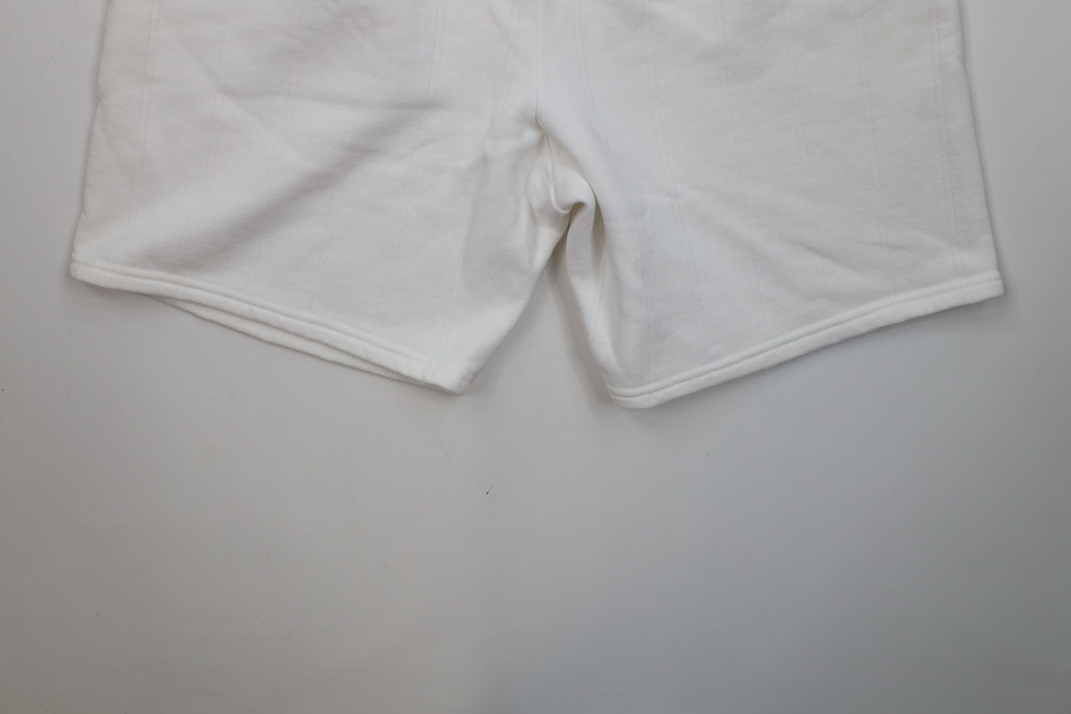 Vintage Vintage 90s Streetwear Knee Sweatpants Shorts White USA Size US 34 / EU 50 - 14 Thumbnail