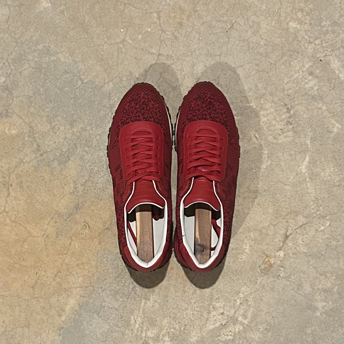 Designer × Louis Vuitton Louis Vuitton Run Away Damier Calfskin Fabric Sneakers US 9 Size US 9 / EU 42 - 11 Thumbnail