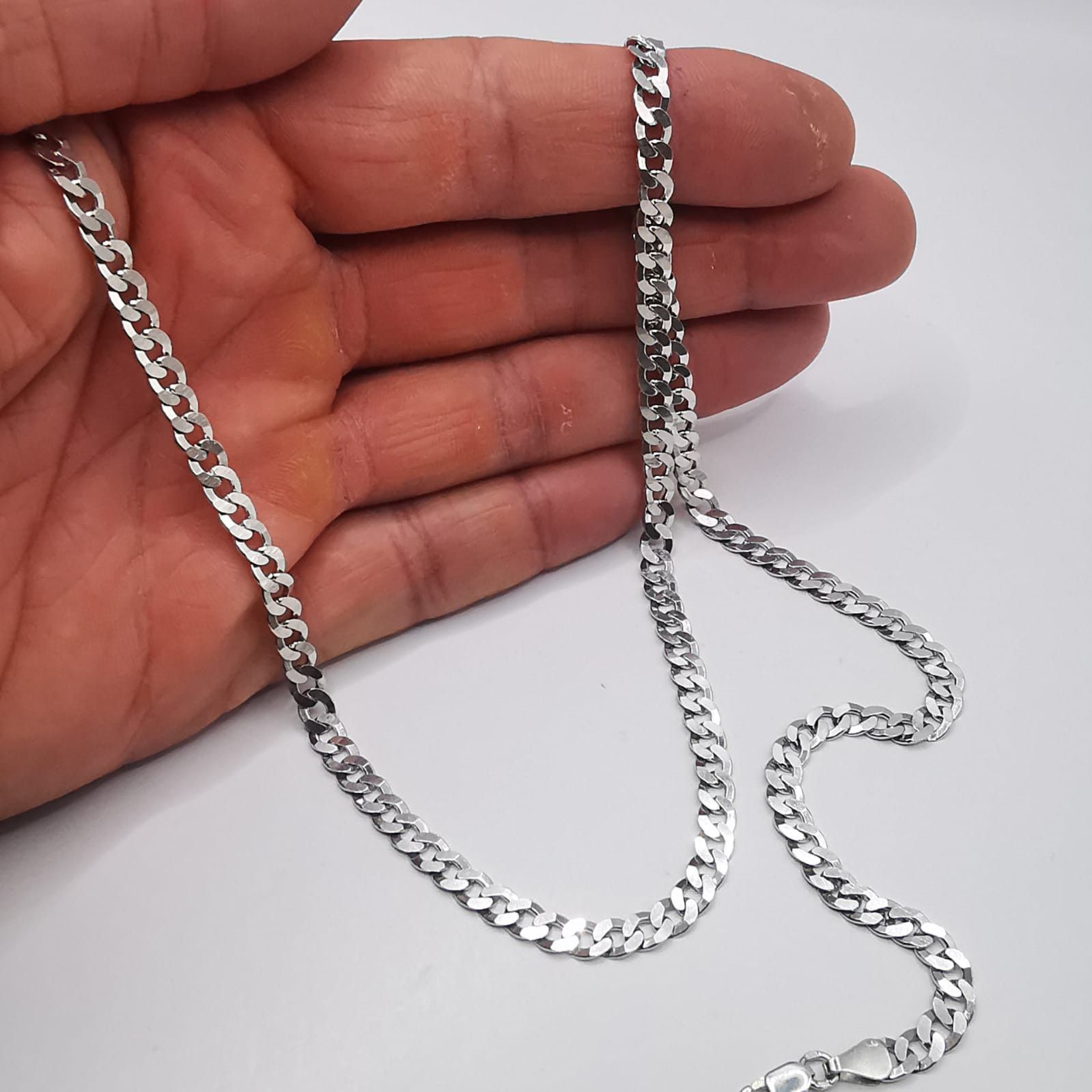 Sterling Silver Vintage Jewelry Chain,925 Sterling Silver,Signed 18,19g Size ONE SIZE - 3 Thumbnail