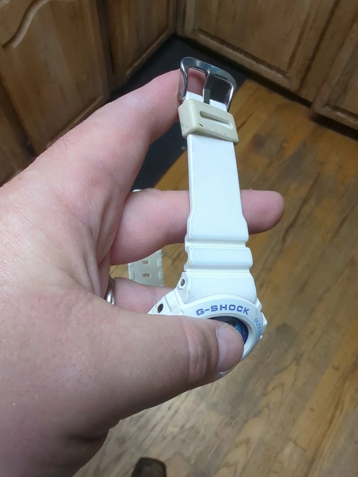 Casio Casio G-Shock DW-6900-CS-7 White Watch Green Purple White Size ONE SIZE - 7 Thumbnail