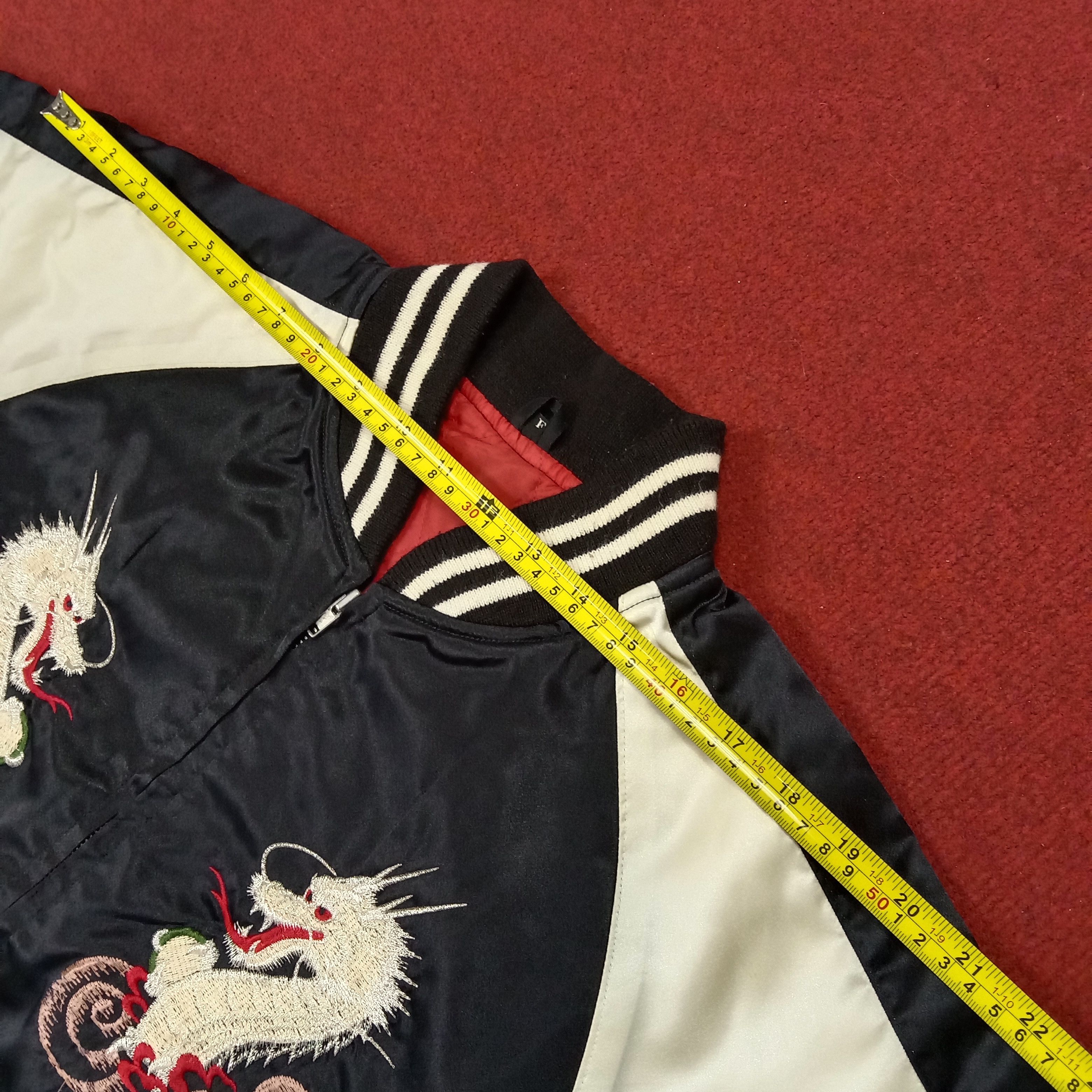 Japanese Brand × Vintage Sukajan Dragon Design Japanese Brand Streetwear Style Jacket Size US M / EU 48-50 / 2 - 13 Thumbnail