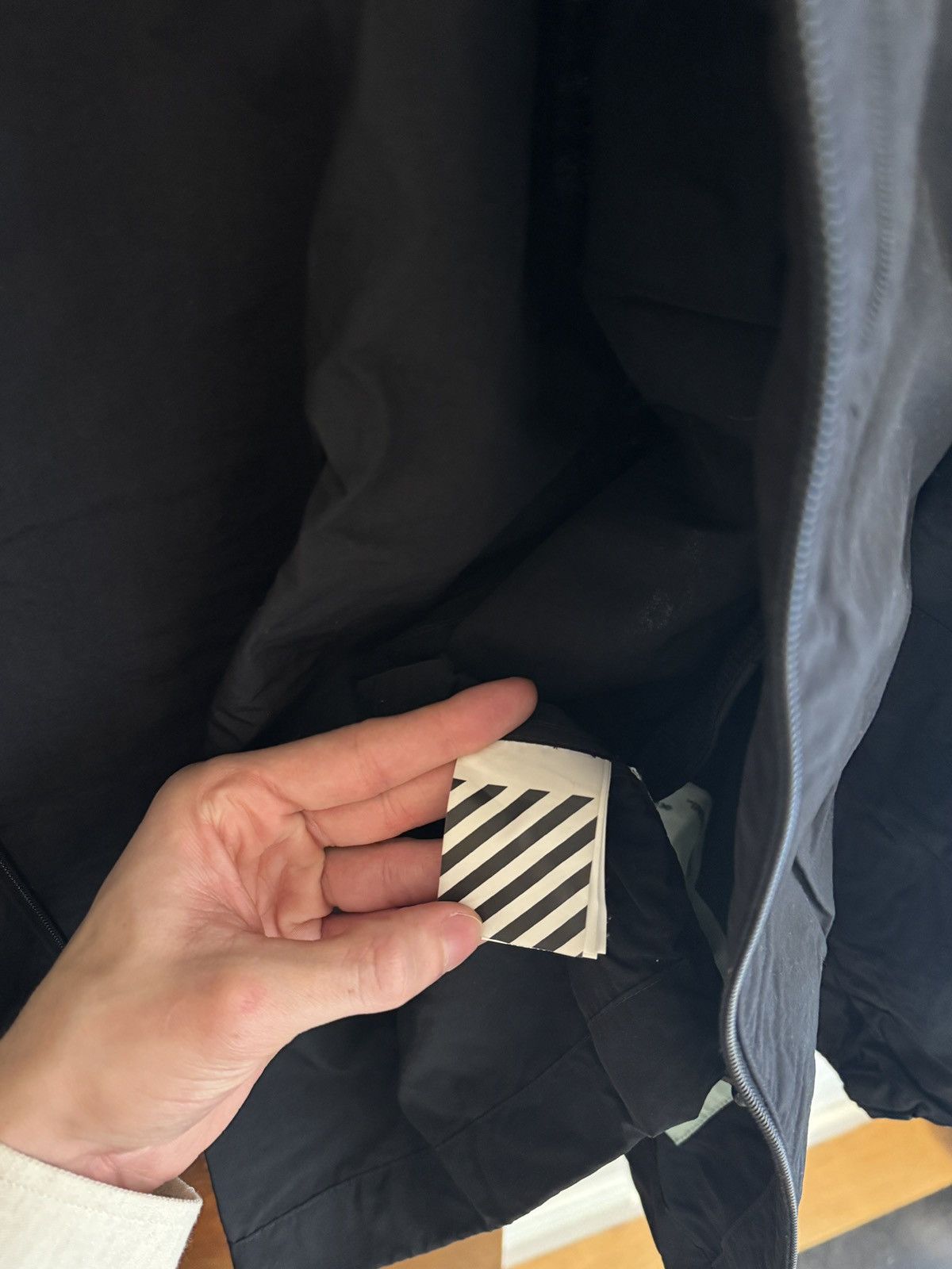 Off-White Off-White Impression Black Windbreaker Size Medium Size US M / EU 48-50 / 2 - 10 Thumbnail