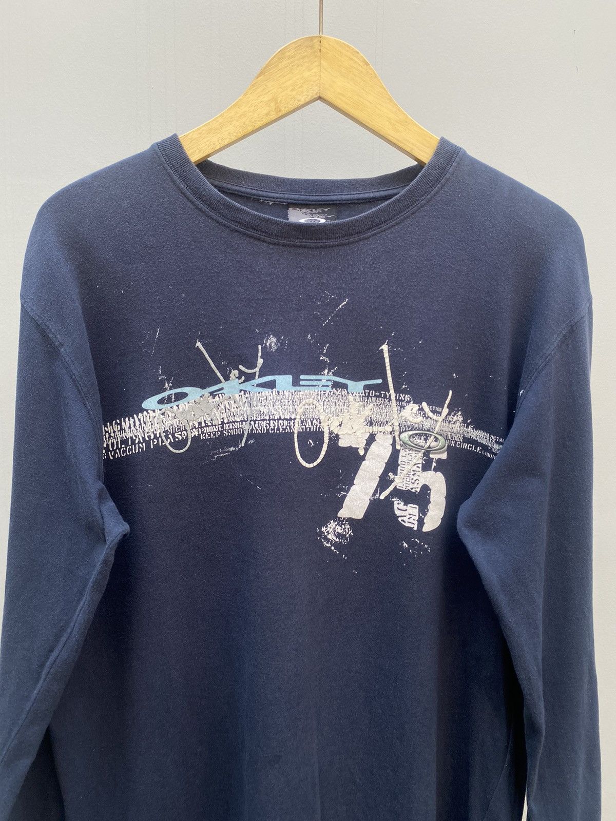Vintage Trashead Oakley Shirt Sun Faded Distressed Size US L / EU 52-54 / 3 - 3 Thumbnail
