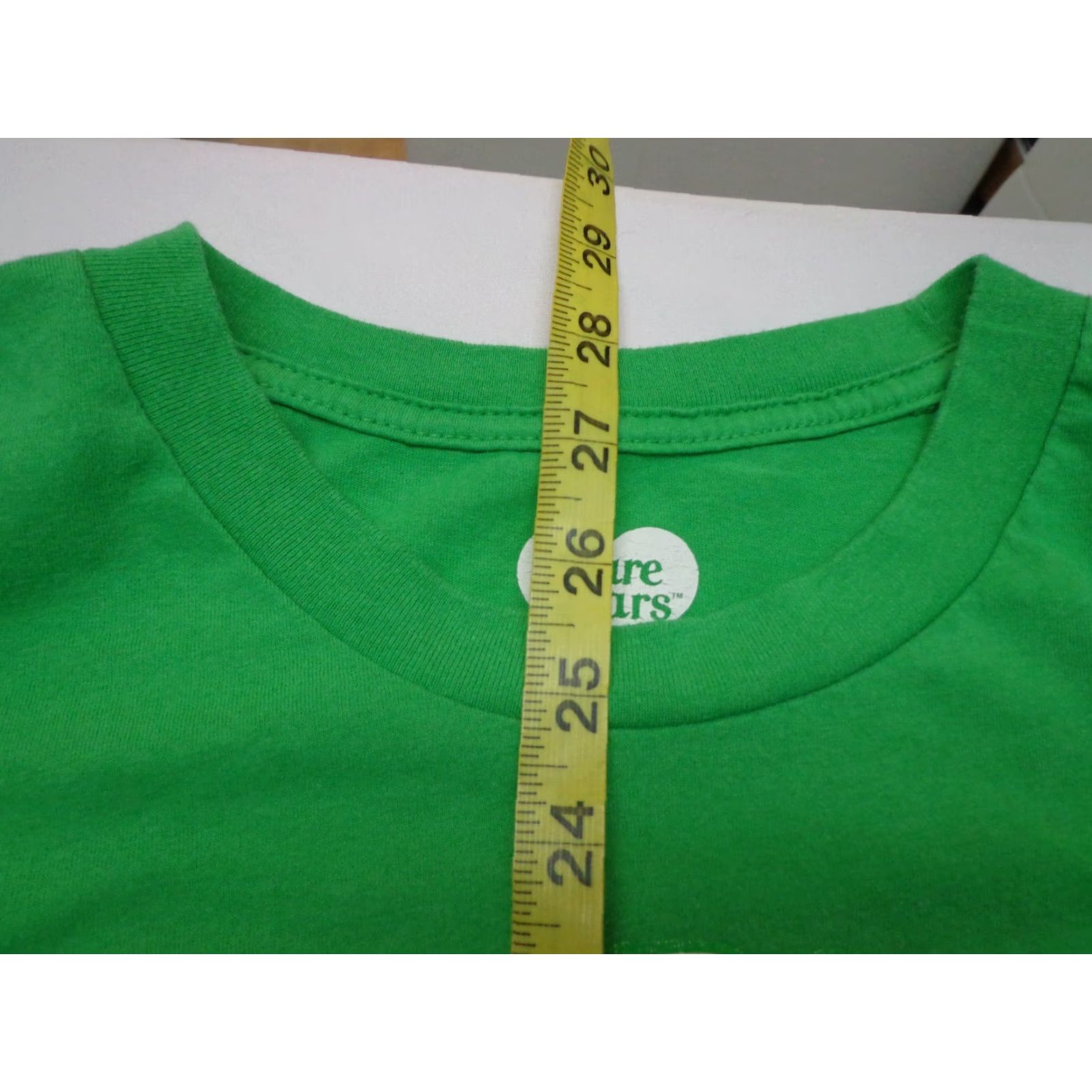 Vintage Care Bears Good Luck Bear T-Shirt Who Needs Luck? Size L Unisex Adults Short Sleeve Green Cotton Blend Adult Large T-Shirt Womens/Mens Size US L / EU 52-54 / 3 - 5 Thumbnail