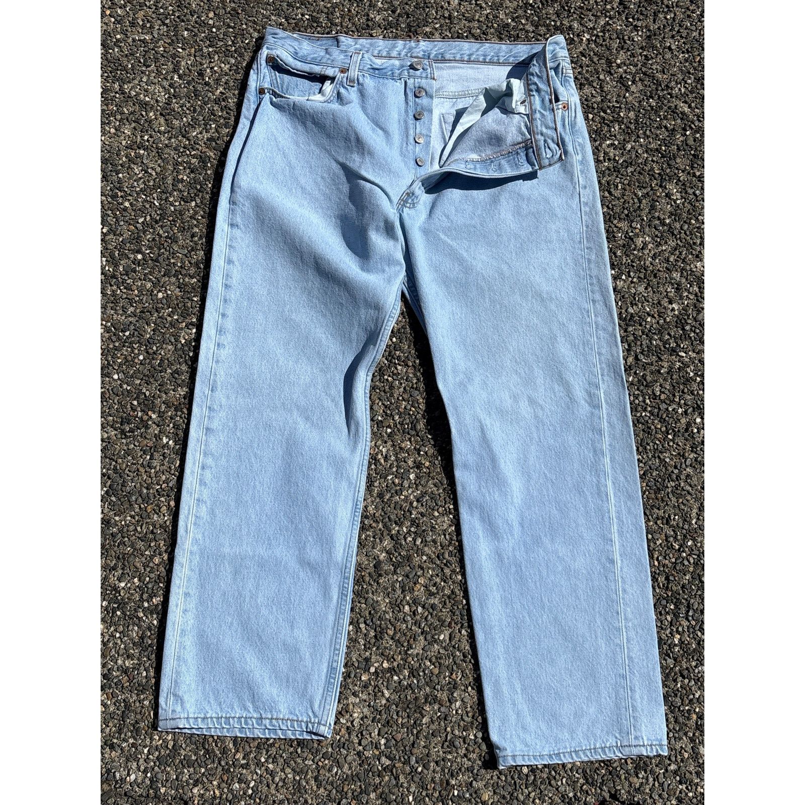 Levi's Vintage 1996 Made in USA Levi’s 501 38x30 R tab 1/10 rare Size US 38 / EU 54 - 5 Thumbnail
