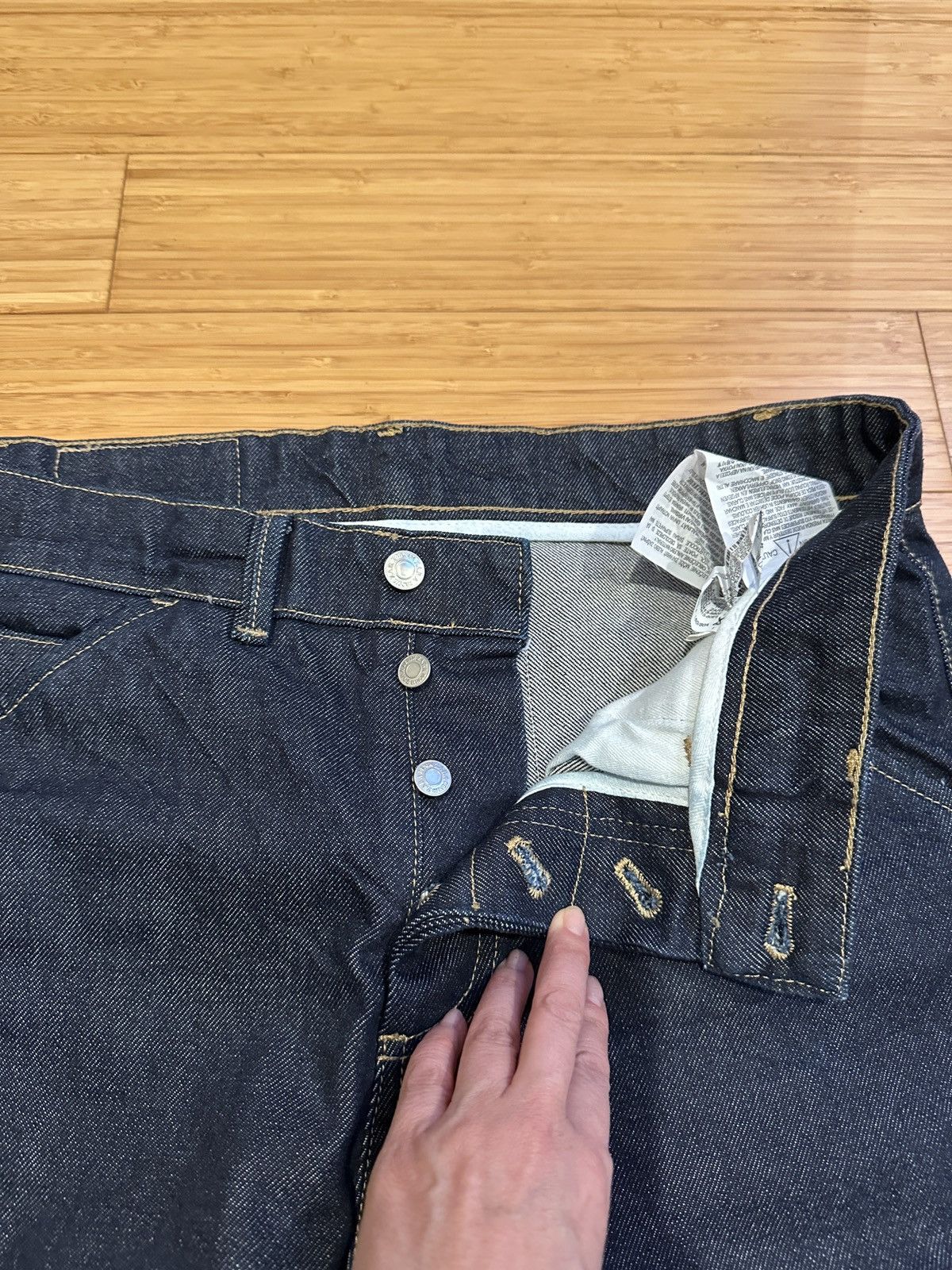 Zara Zara Relaxed Jeans Blue Gray Size 31 Size US 31 - 5 Thumbnail