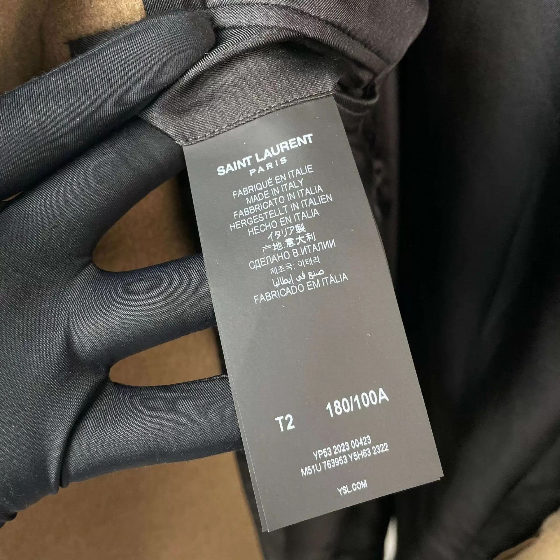 Saint Laurent Paris YSL Cashmere Coat Size US M / EU 48-50 / 2 - 4 Thumbnail