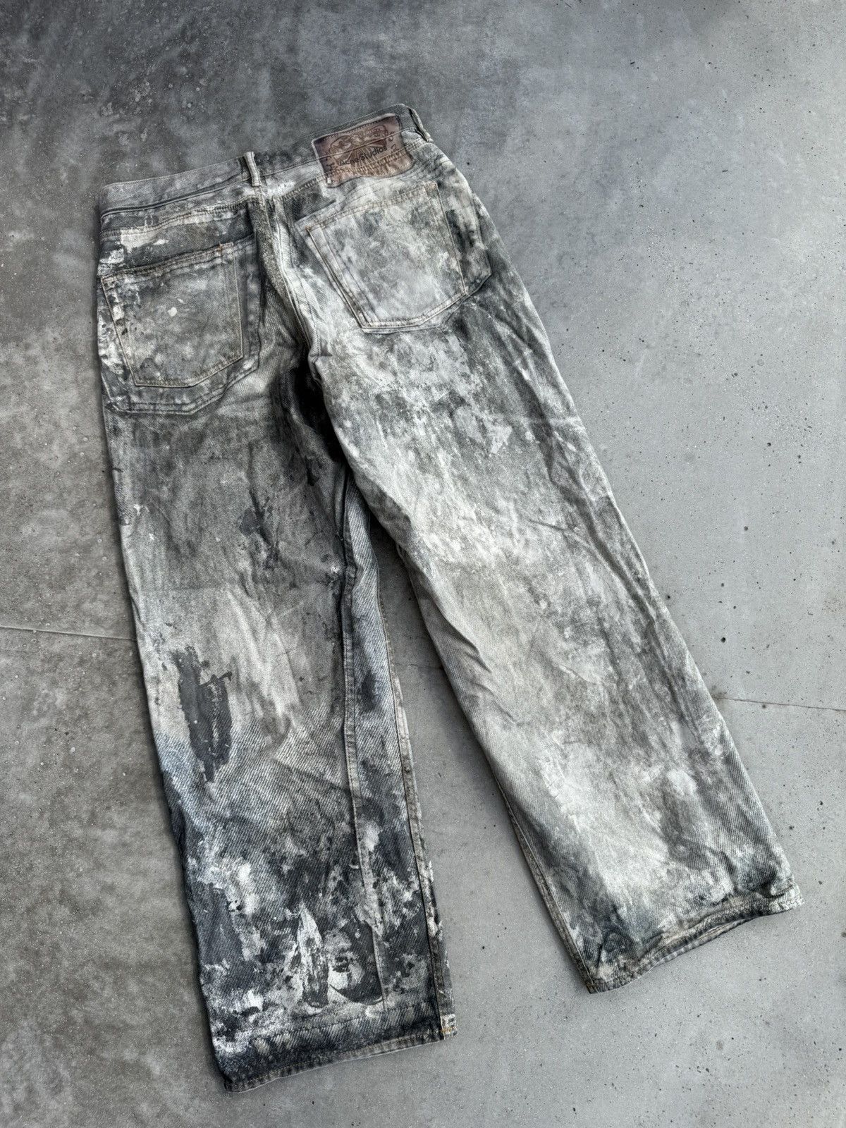 Acne Studios Acne Studios 1981 Cold Gray Denim Designer Pants streetwear Size US 34 / EU 50 - 3 Thumbnail