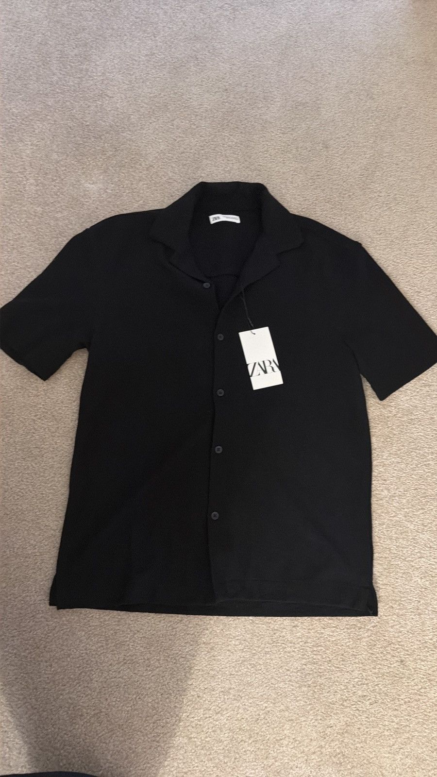 Zara Black zara men shirt size M Size US M / EU 48-50 / 2 - 1 Thumbnail