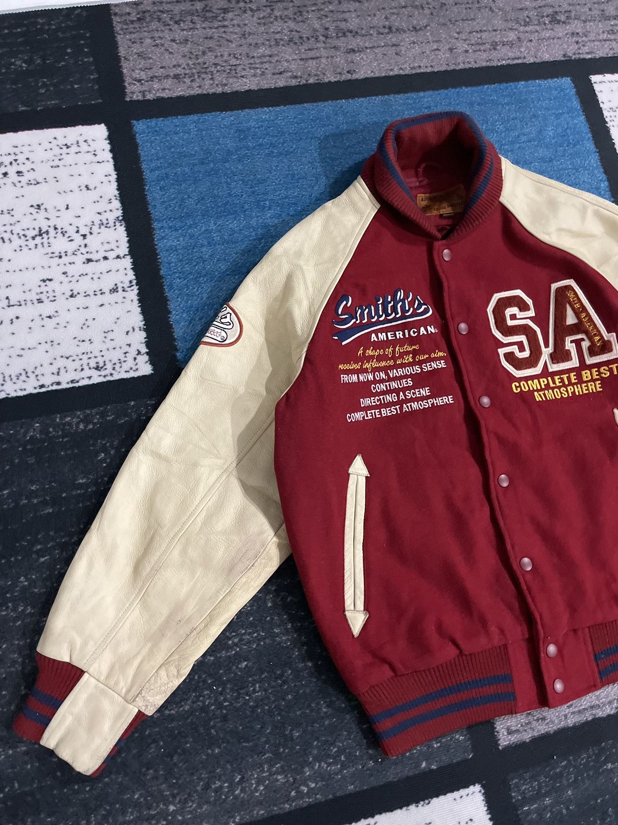 Other SMITHS AMERICAN VARSITY JACKET Size US M / EU 48-50 / 2 - 4 Thumbnail