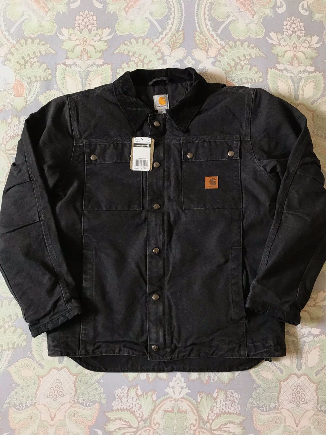 Carhartt Carhartt 103194 Washed Canvas Jacket Size US M / EU 48-50 / 2 - 1 Thumbnail