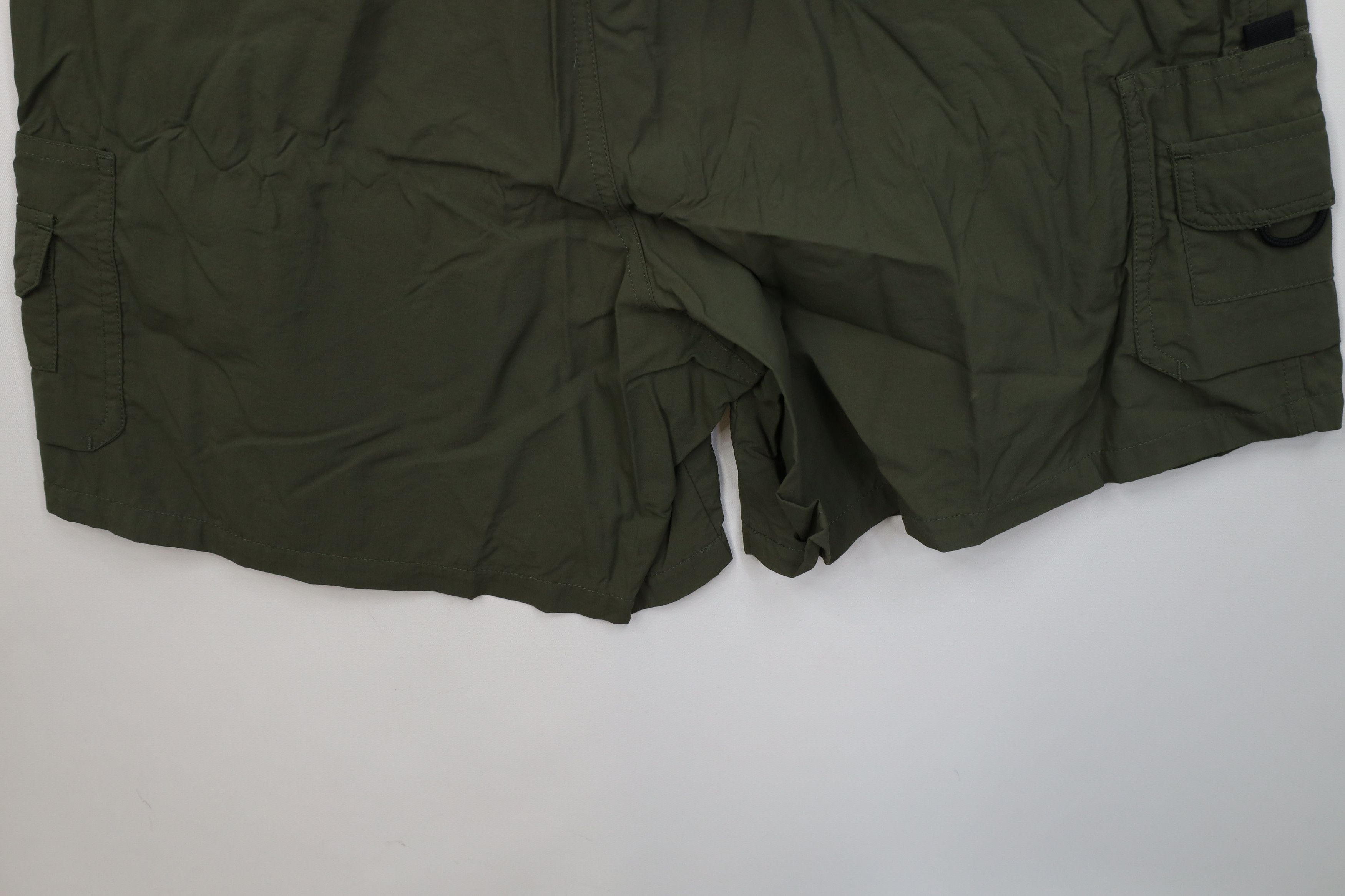 Columbia Vintage Y2K Columbia Above Knee Trekking Cargo Shorts Green Size 31" - 10 Thumbnail