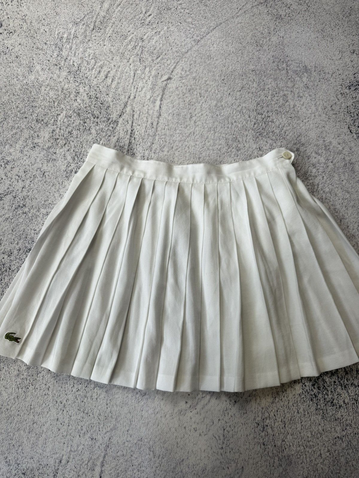 Lacoste Vintage 90’s Lacoste Tennis Skirt Old Money Size 27" / US 4 / IT 40 - 3 Thumbnail